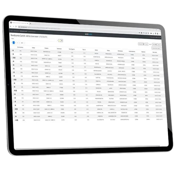 Tablet with Webpage