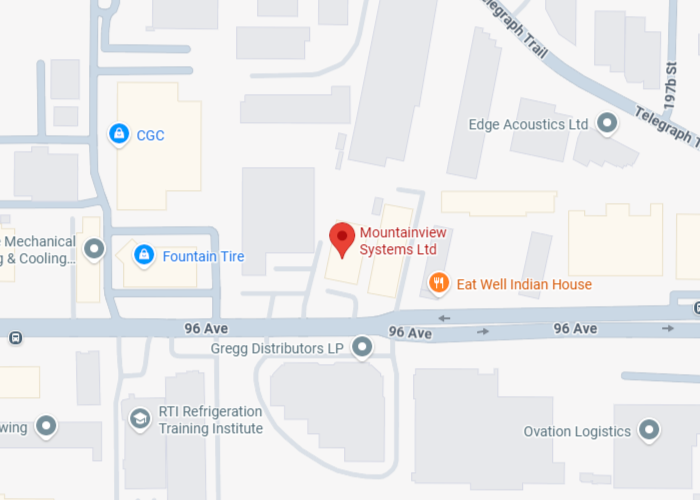 Google Map of Mountainview Langley